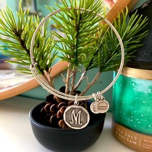 Alex and Ani the initial M bracelet